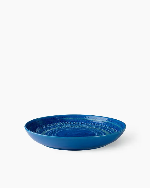 bitossi-ceramiche-centrotavola-rotondo-rimini-blu-aldo-londi image 1