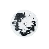 arti-mestieri-hunter-cat-orologio-da-parete-tridimensionale-gatto image 2