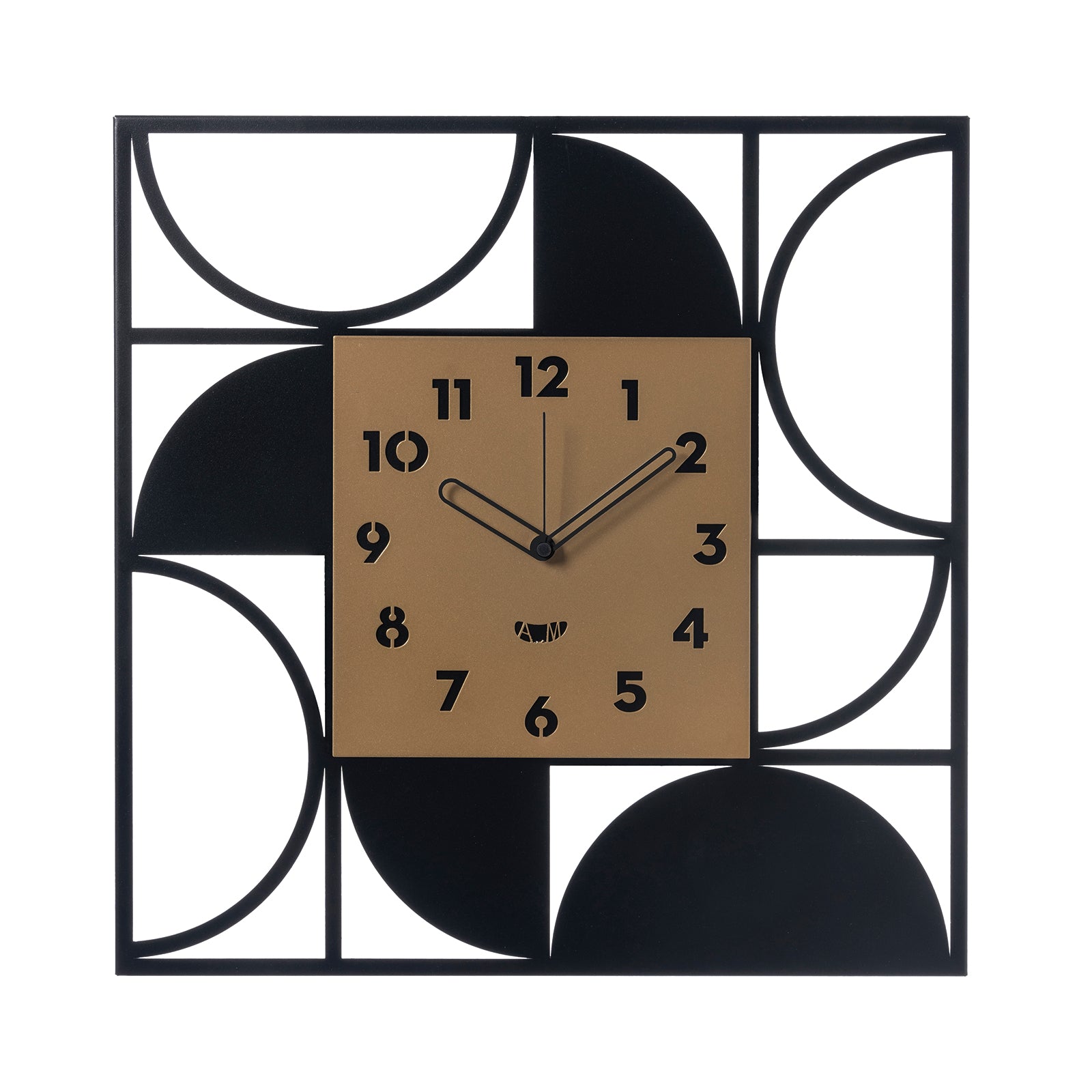 arti-mestieri-glam-orologio-da-parete-50x50-cm-ferro image 1
