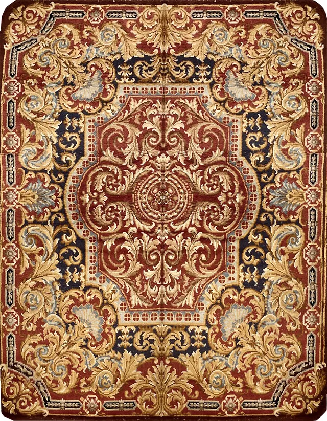 illulian-savonnerie-tappeto-palace-310x253-cm-lana-francia-xix-sec image 1