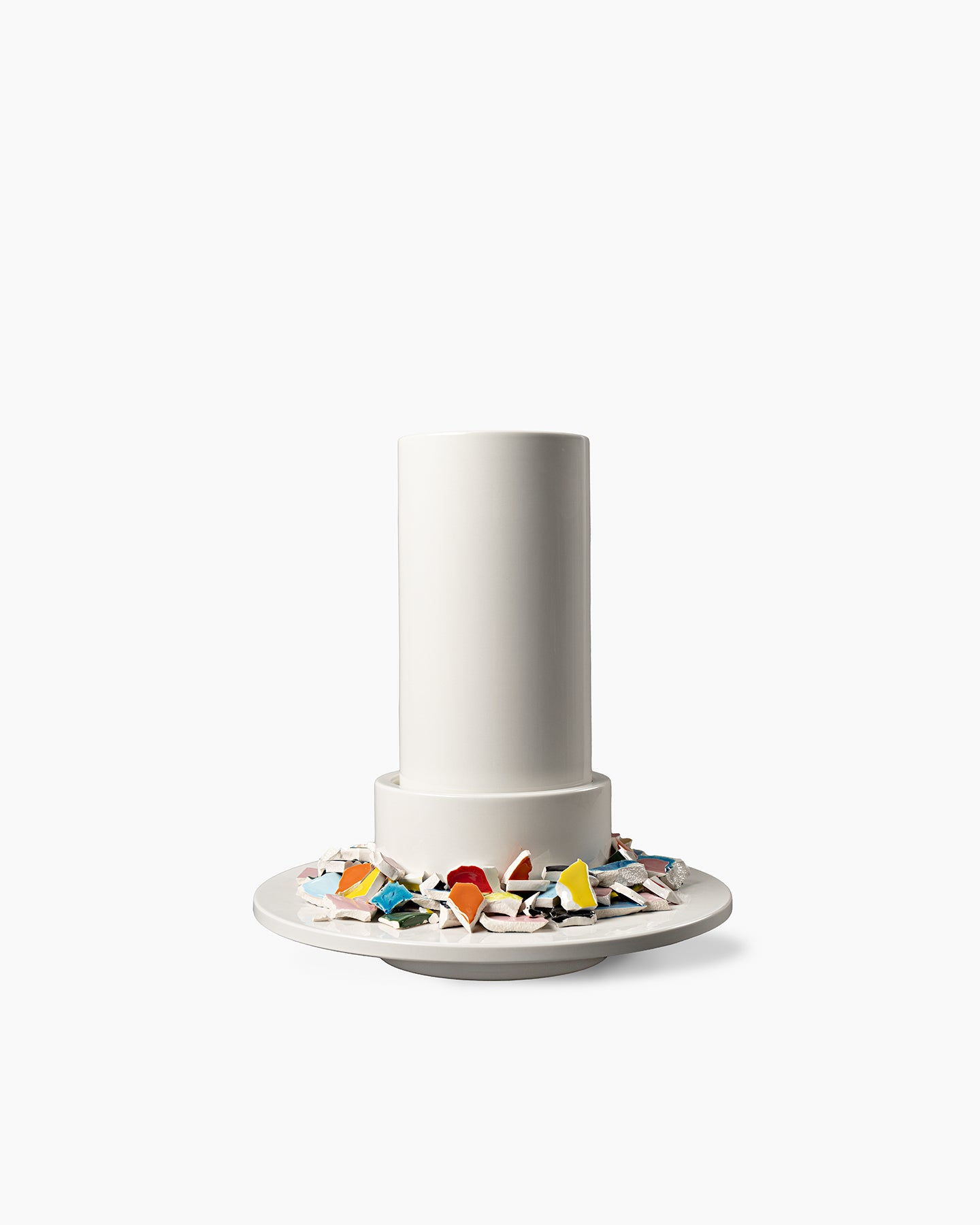 bitossi-ceramiche-vaso-era-cristallina-bianca-in-terra-bianca-a-tornio image 1