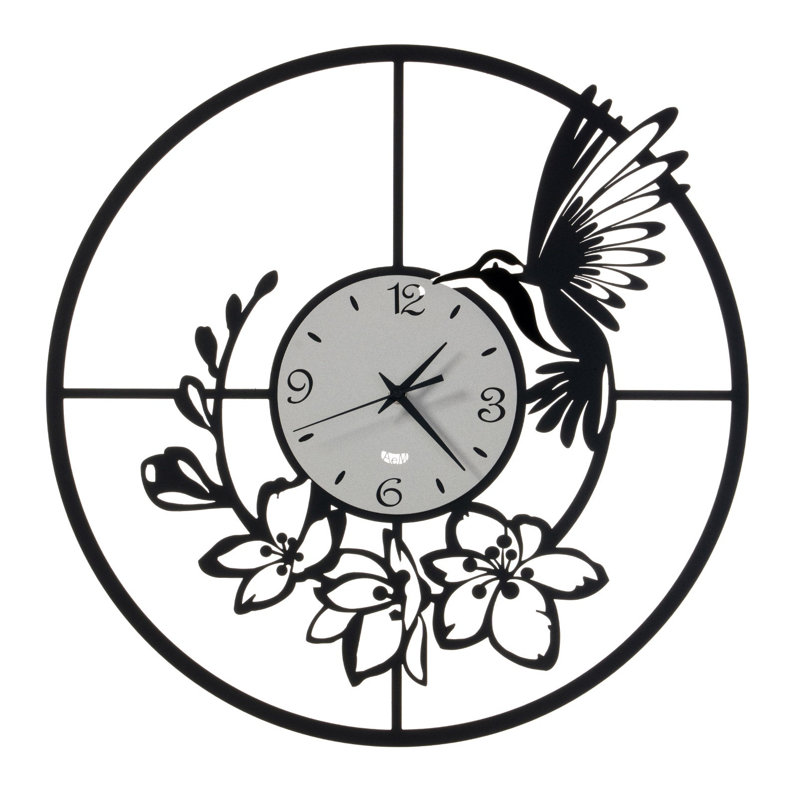 arti-mestieri-colibr-orologio-da-parete-in-ferro-45-cm image 1