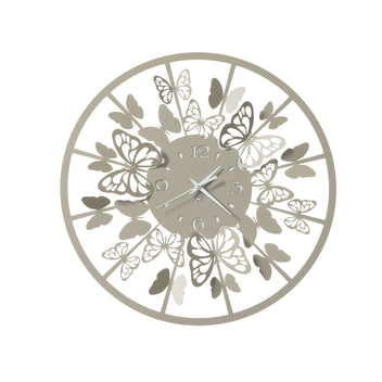 arti-mestieri-sfarfallio-piccolo-orologio-da-parete-41-cm-con-farfalle image 2