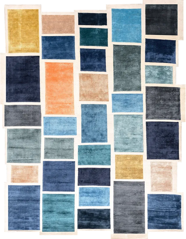 illulian-please-wait-tappeto-285x240-cm-lana-e-seta-luca-nichetto image 1