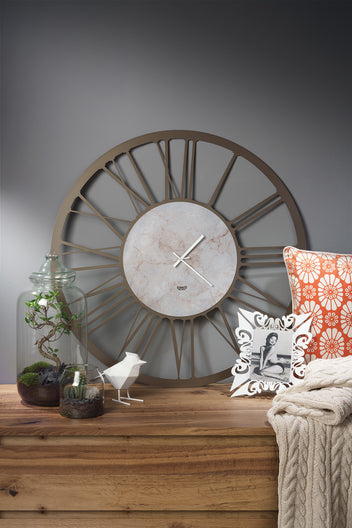 arti-mestieri-orologio-da-parete-big-90-effetto-marmo-90-cm image 3