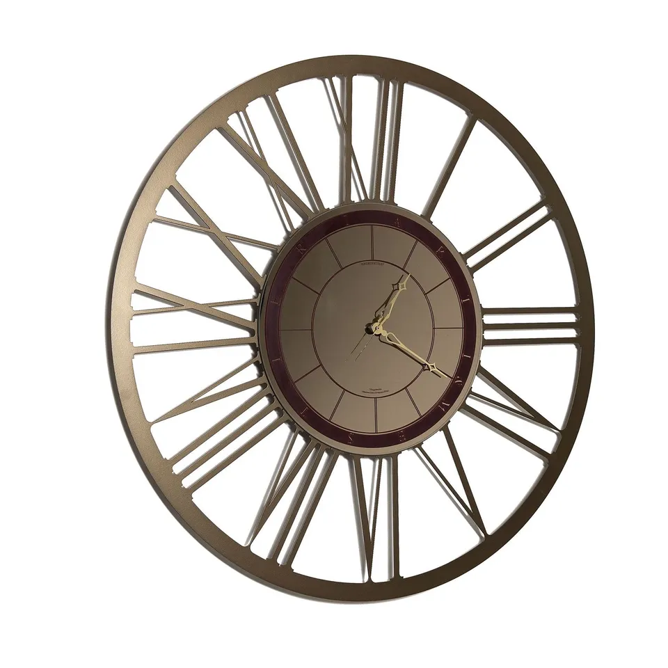 arti-mestieri-big-lux-orologio-da-parete-in-ferro-90-cm-nero-bronzo-2 image 1
