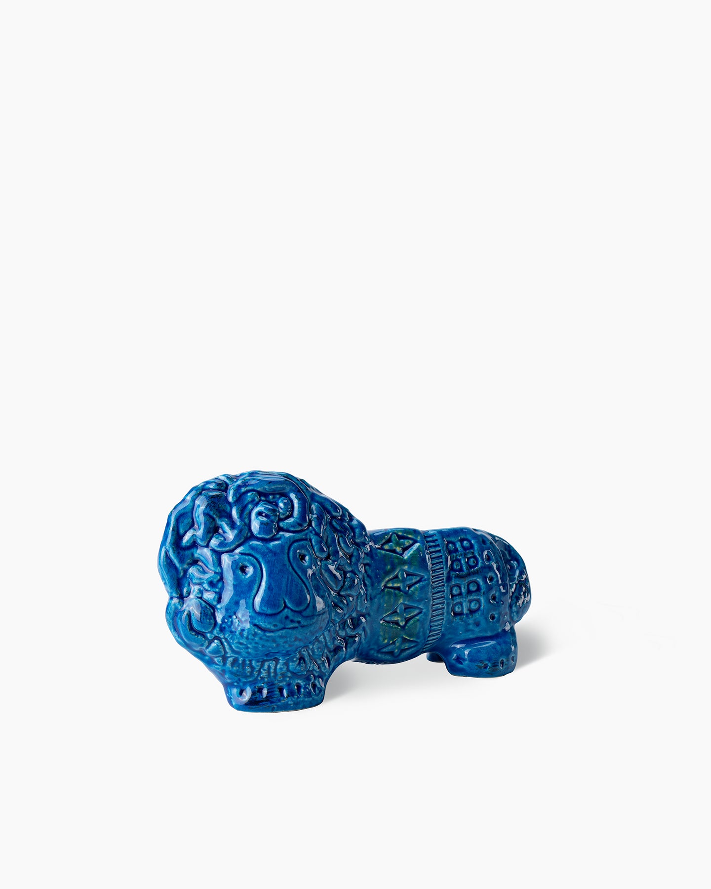 bitossi-ceramiche-figura-di-leone-aldo-londi-rimini-blu-riedizione-archivio-stor image 2