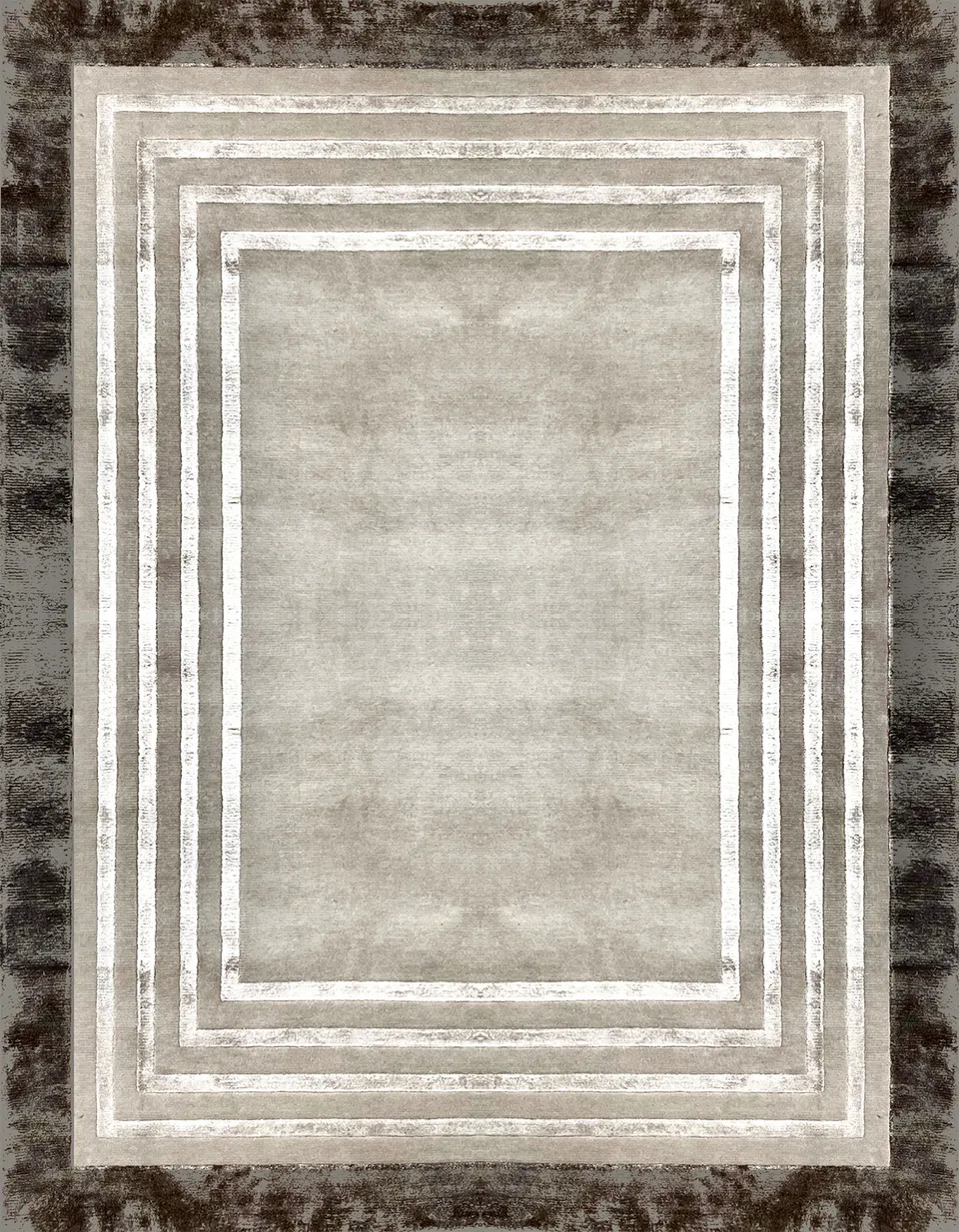 illulian-frame-iii-borders-tappeto-design-fatto-a-mano image 1