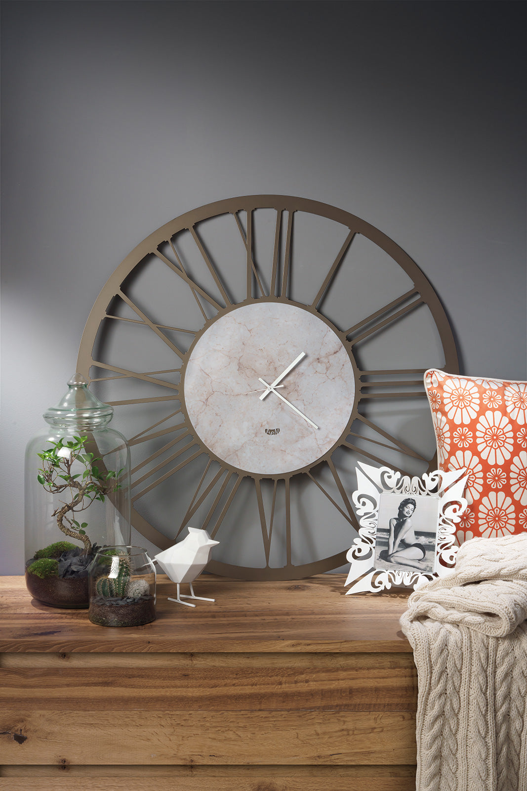 arti-mestieri-orologio-da-parete-big-90-cm-effetto-marmo image 5