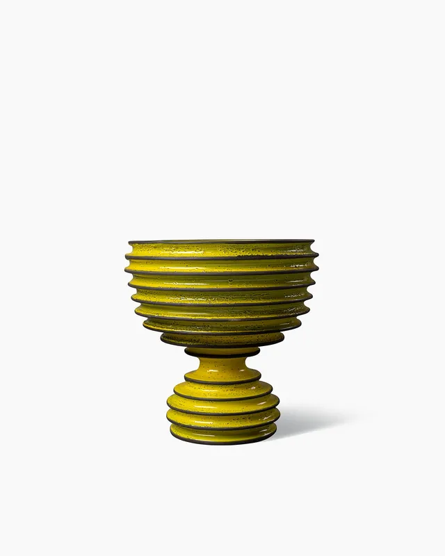 bitossi-ceramiche-coppa-revolver-by-christoph-radl-alzata-in-terra-bianca image 1