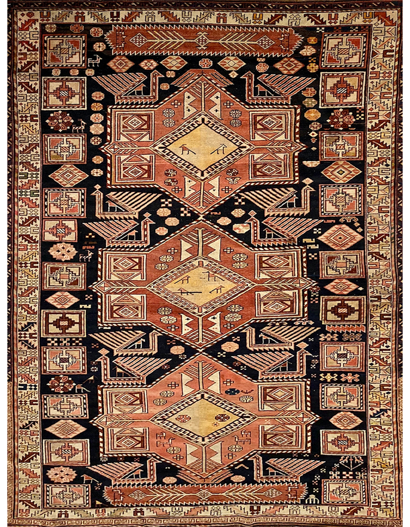 illulian-shirwan-akstafa-tappeto-antico-caucaso-258x160-cm image 1
