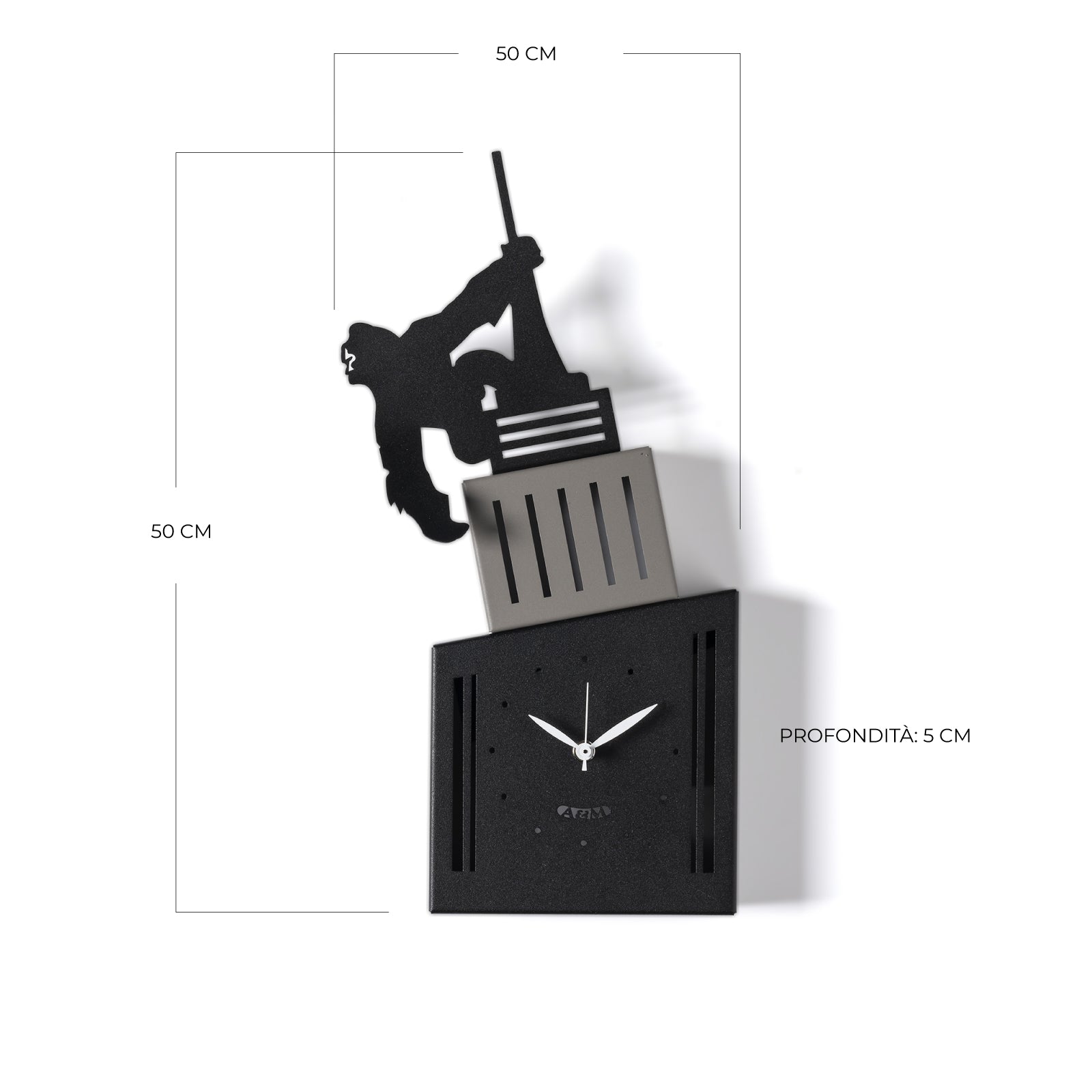 arti-mestieri-king-kong-orologio-da-parete-di-design image 4