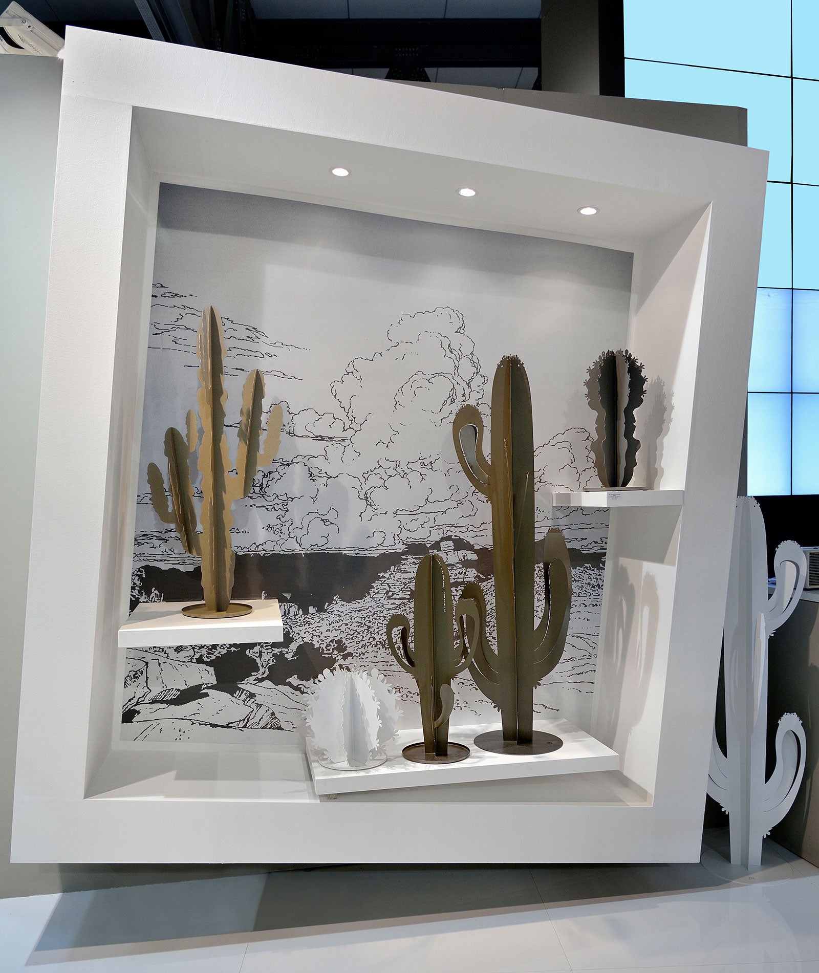 arti-mestieri-cactus-saguaro-grande-pianta-decorativa-in-ferro-141-cm image 3