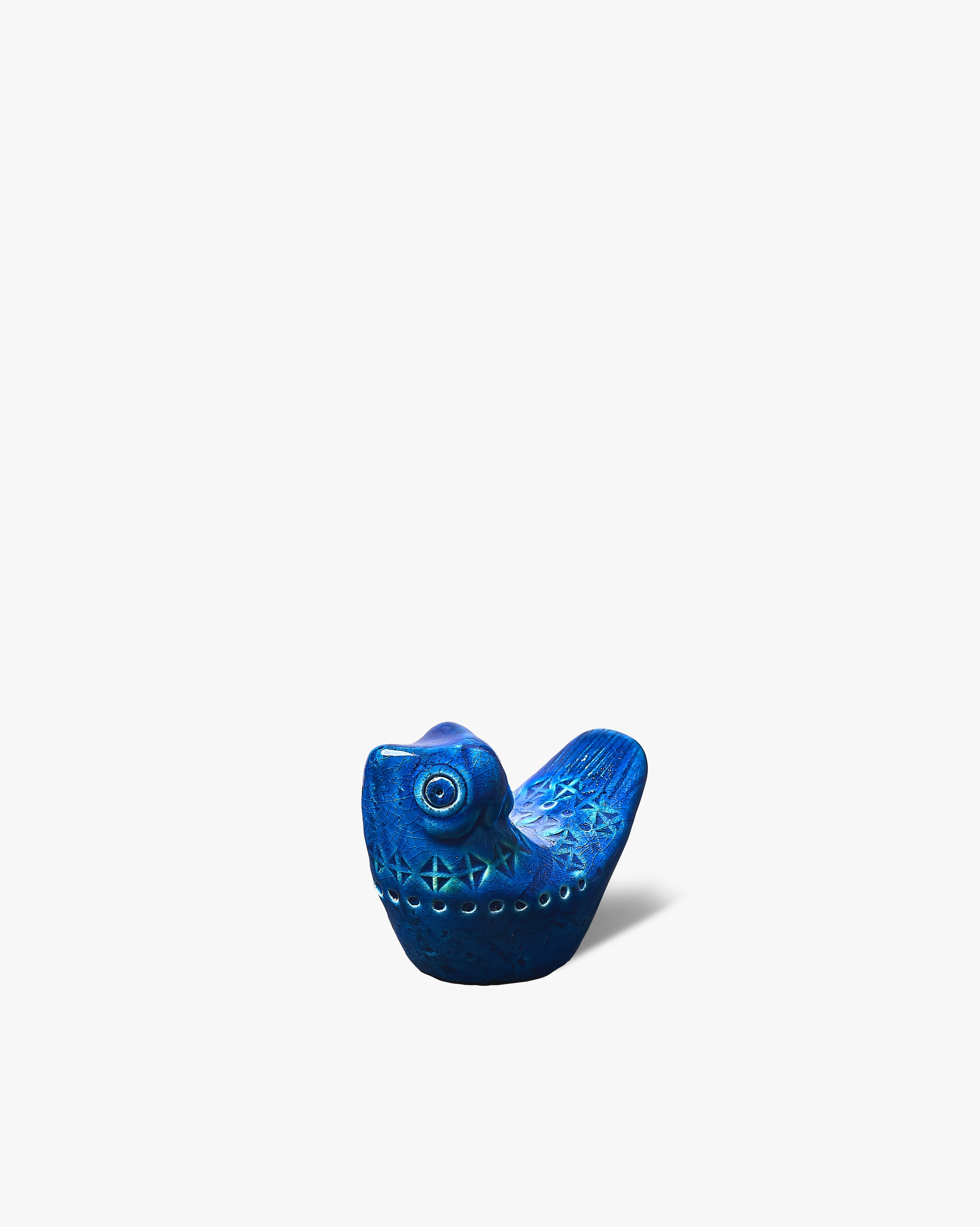 bitossi-ceramiche-miniatura-gufo-rimini-blu-aldo-londi image 2
