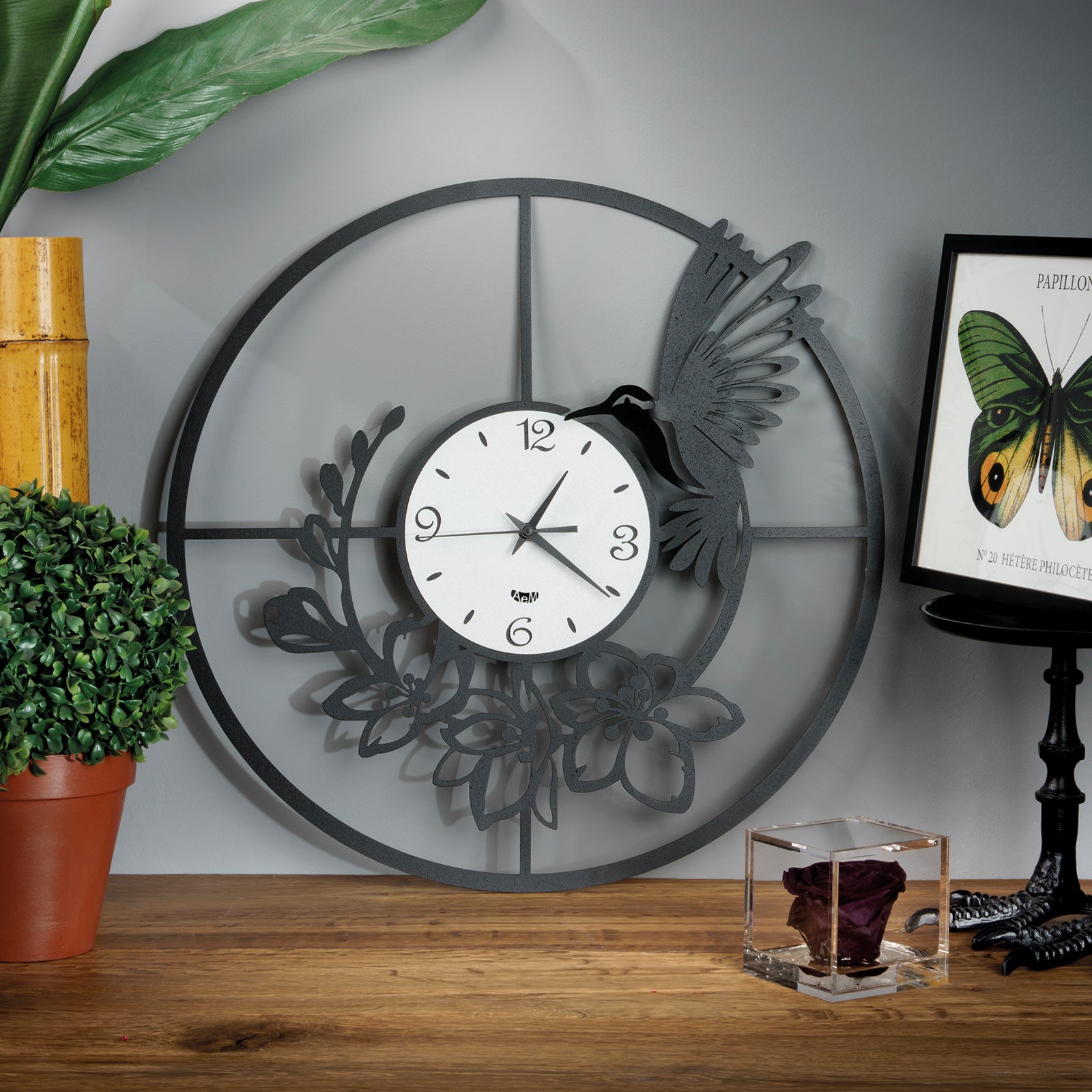 arti-mestieri-colibr-orologio-da-parete-in-ferro-45-cm image 3