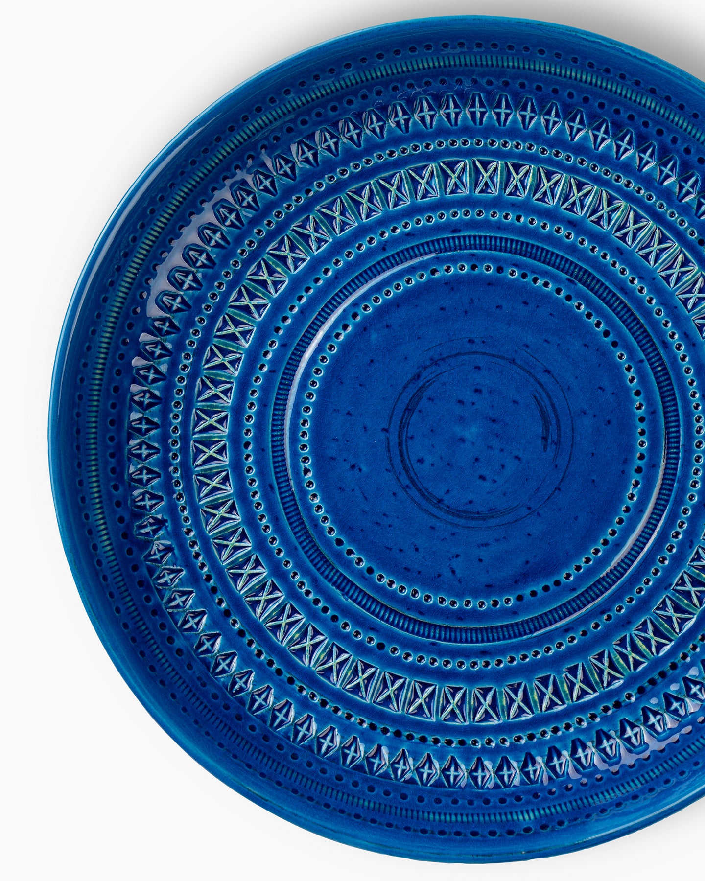 bitossi-ceramiche-centrotavola-rotondo-rimini-blu-aldo-londi image 3