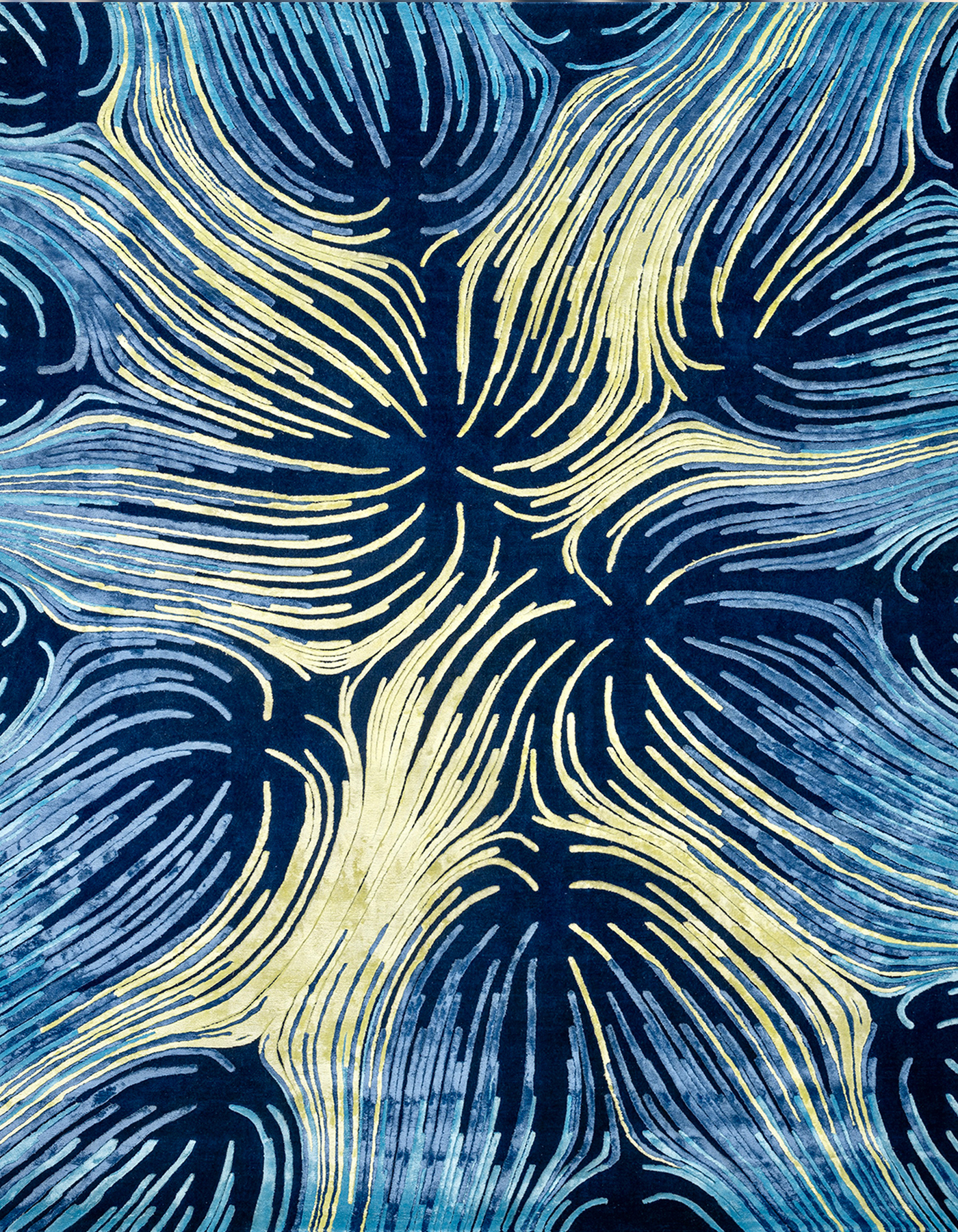 illulian-interlace-zaha-hadid-tappeto-limited-multicolour-blu image 2