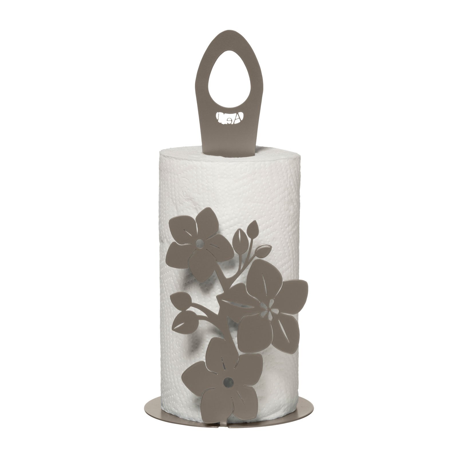 arti-mestieri-fior-di-loto-porta-rotolo-da-cucina-in-ferro-15x33-cm image 2