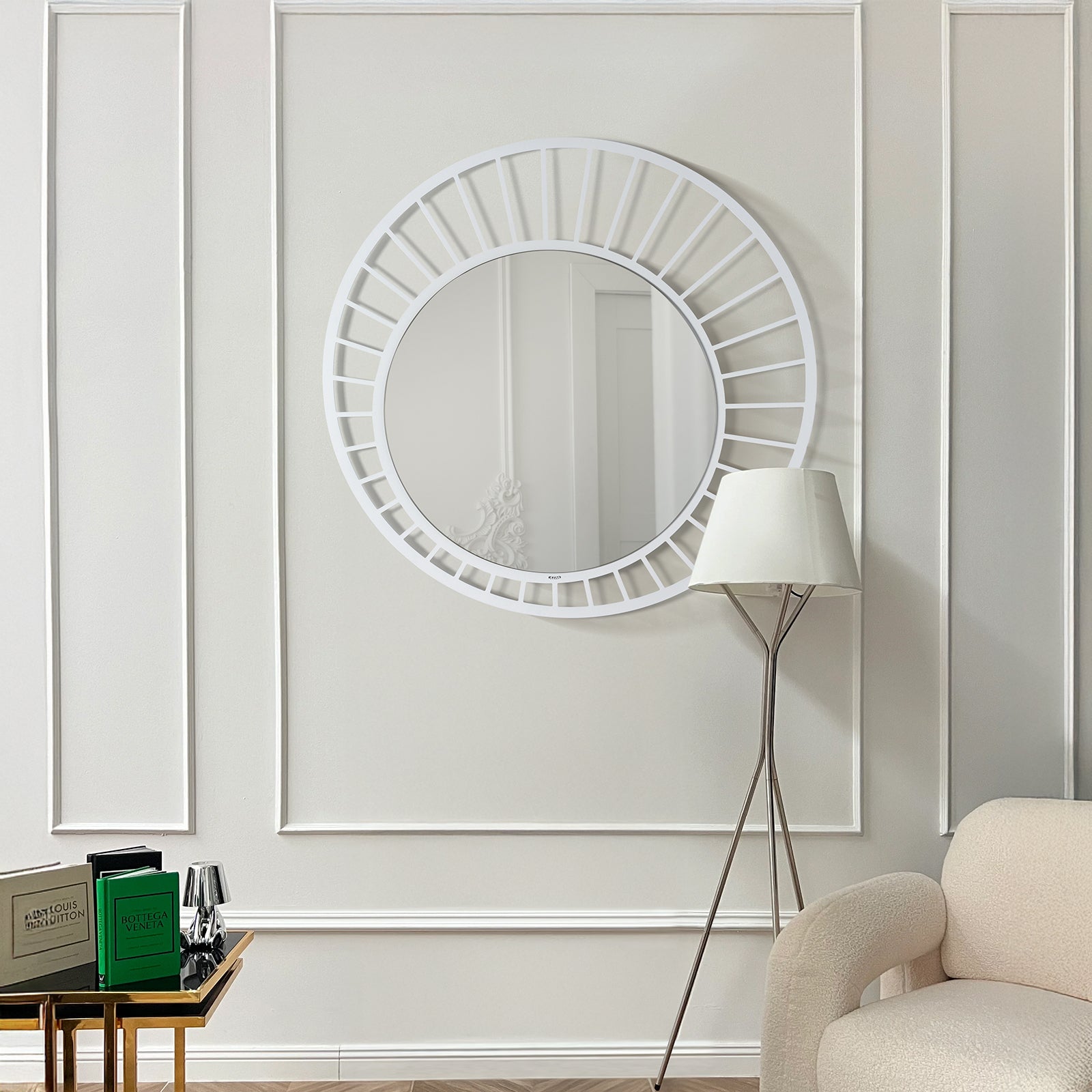 arti-mestieri-ray-specchio-moderno-da-parete-circolare image 2