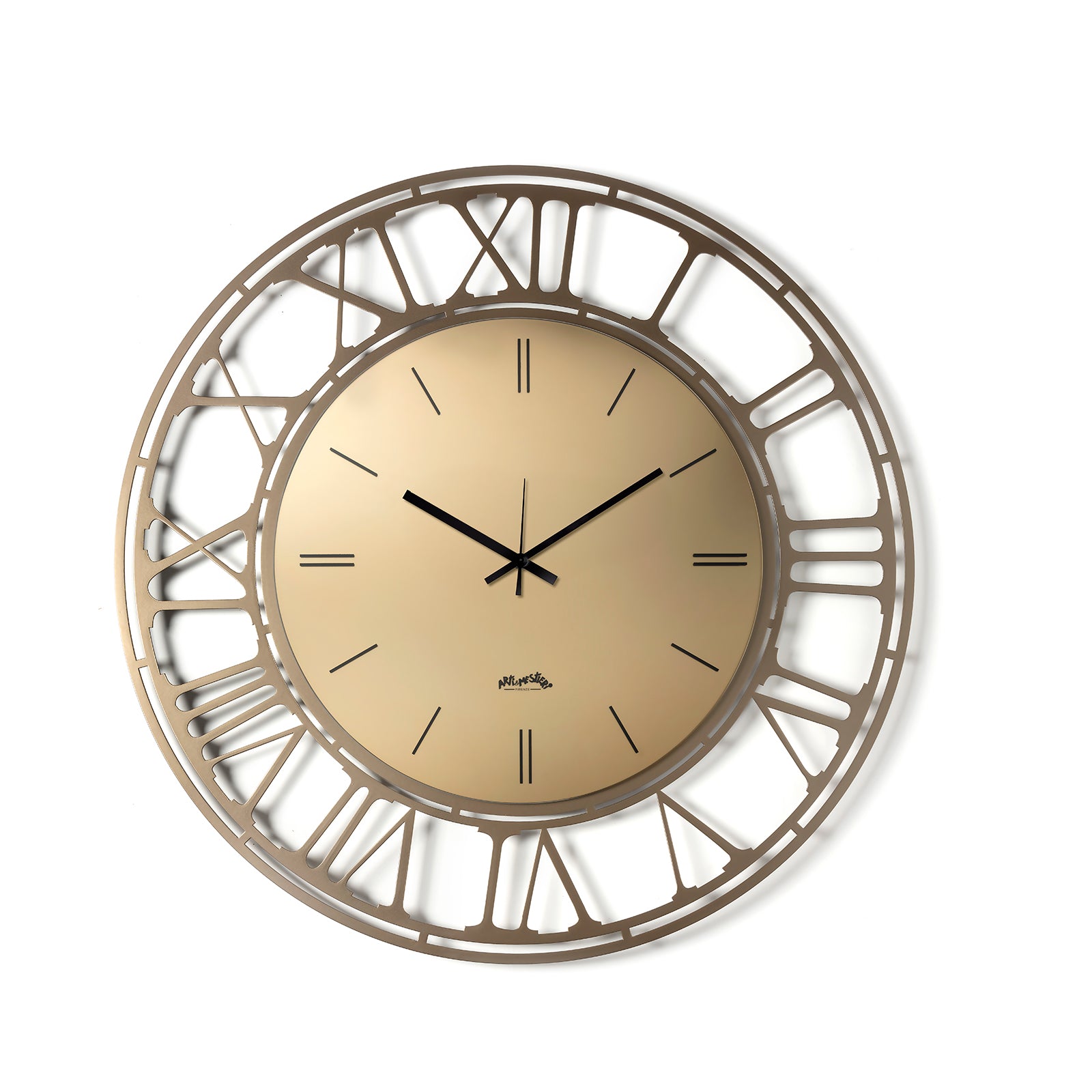 arti-mestieri-axis-70-orologio-da-parete-in-vetro-specchiato image 1
