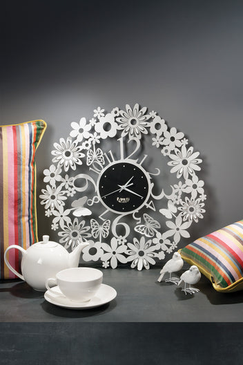 arti-mestieri-margherite-orologio-da-parete-50-cm-ferro image 3