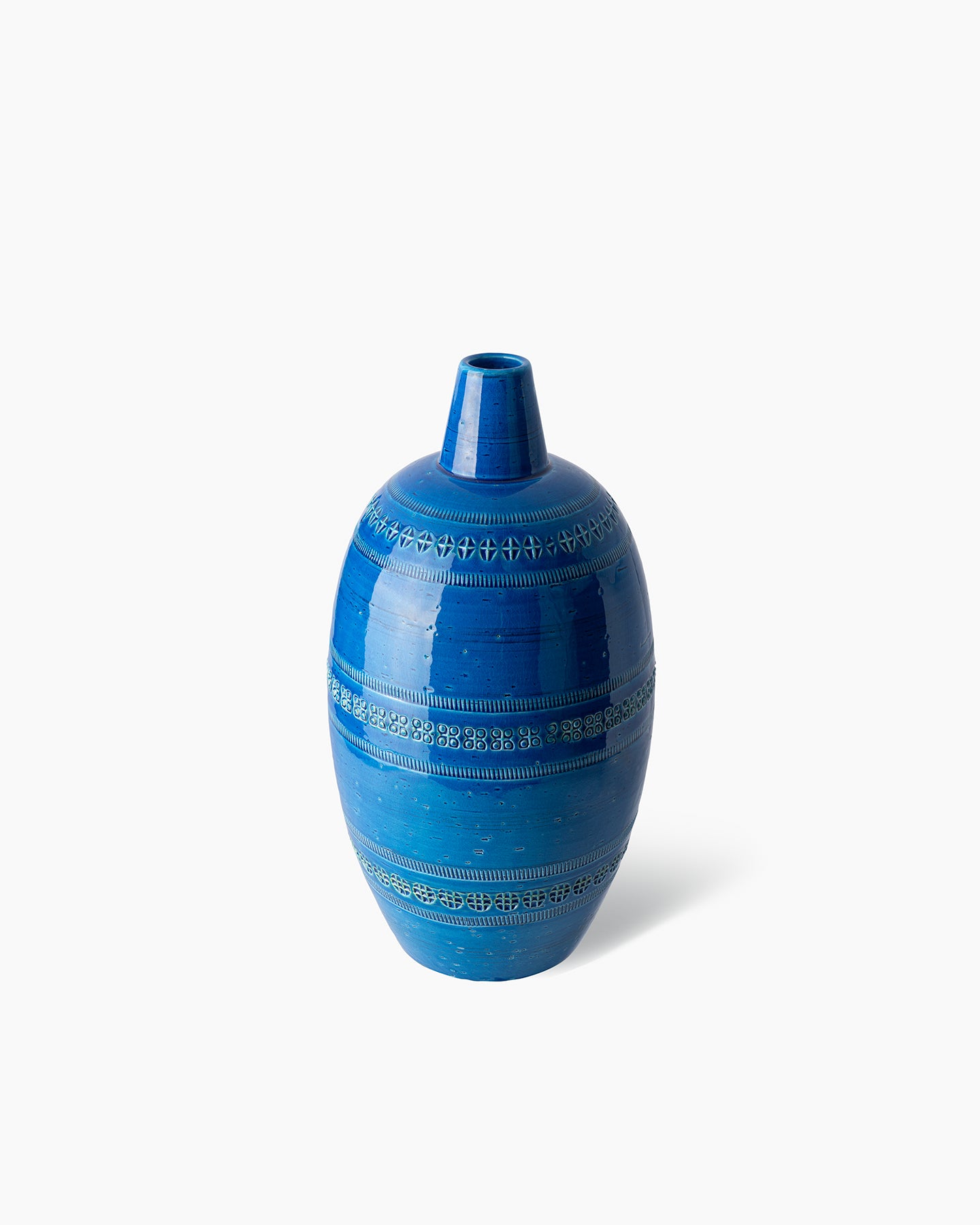 bitossi-ceramiche-vaso-uovo-rimini-blu-aldo-londi-riedizione-archivio-storico image 2