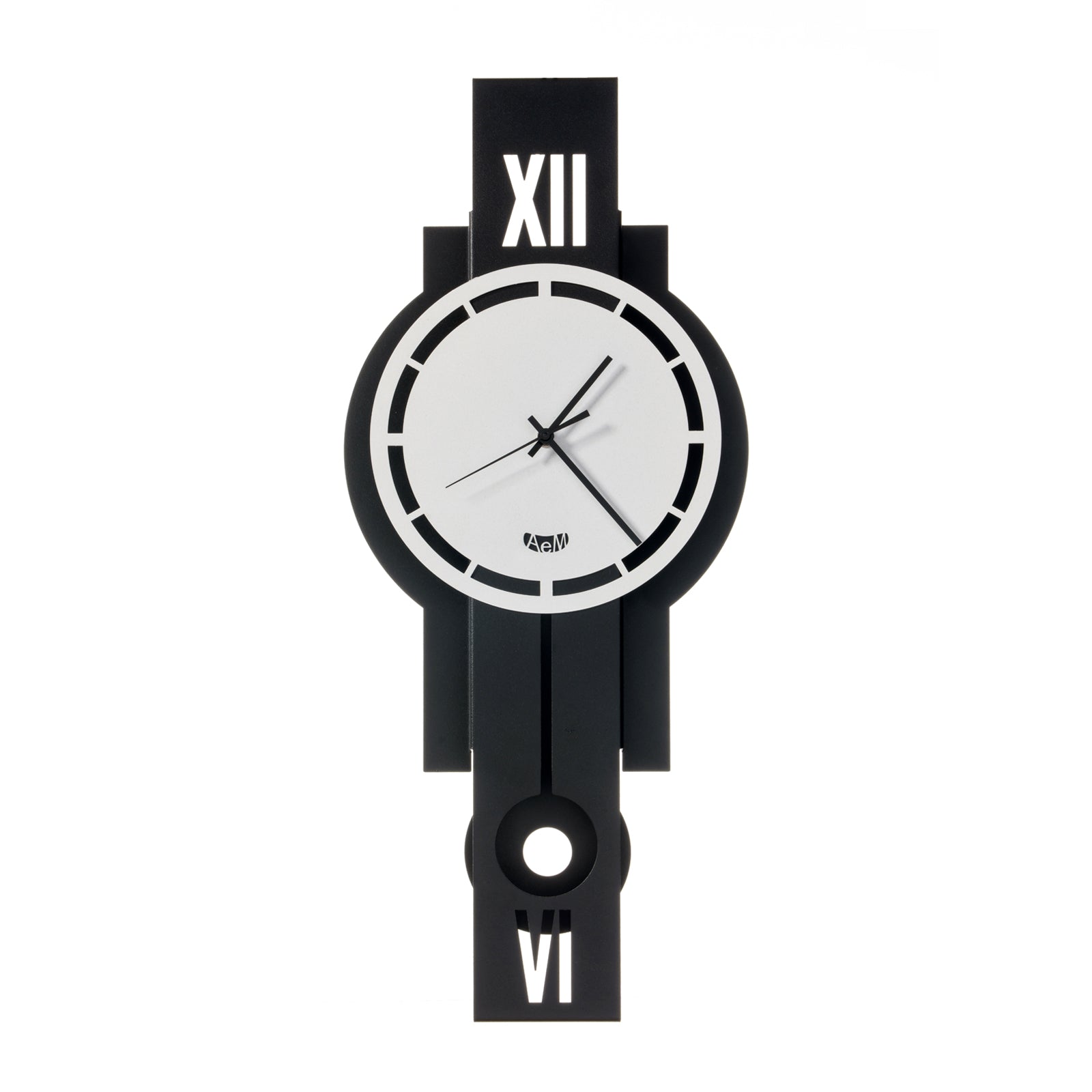 arti-mestieri-pendolux-orologio-a-pendolo-da-muro-20x60-cm image 1