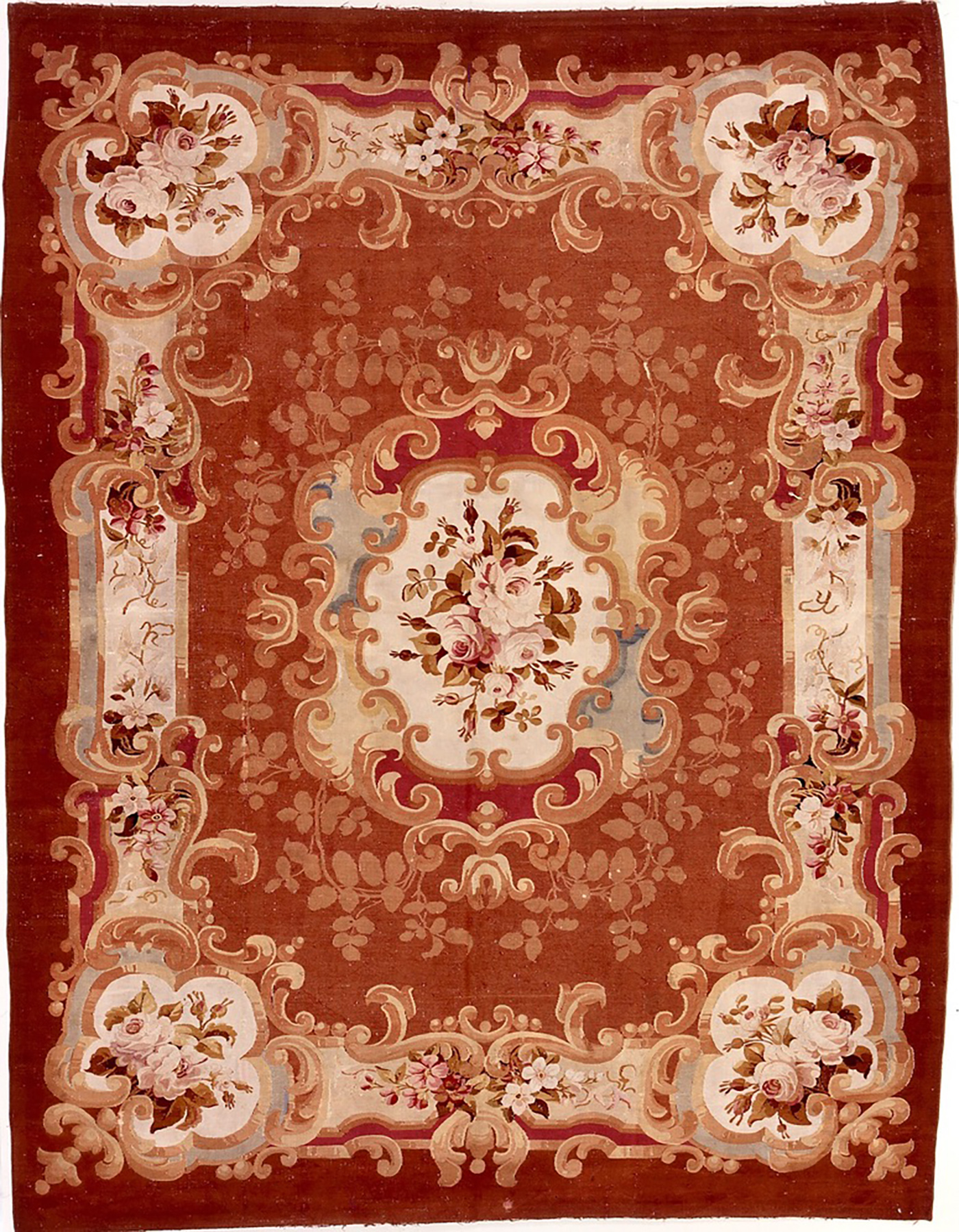 illulian-aubusson-tappeto-palace-320x240-cm-lana-francia-xix-secolo image 1