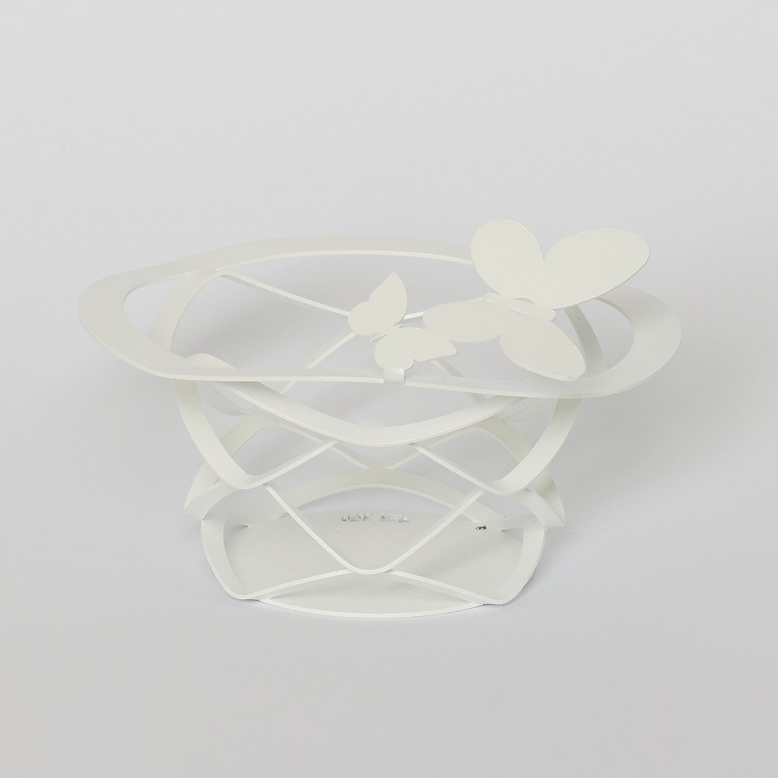 arti-mestieri-butterfly-cestino-bomboniera-di-design-in-ferro-13x5-cm image 4