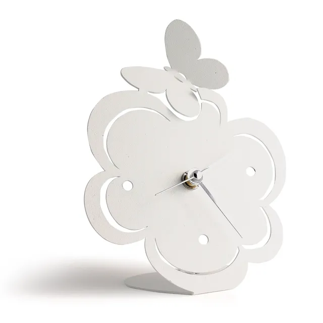 arti-mestieri-orologio-farfallina-bomboniera-in-ferro-13x17-cm image 1