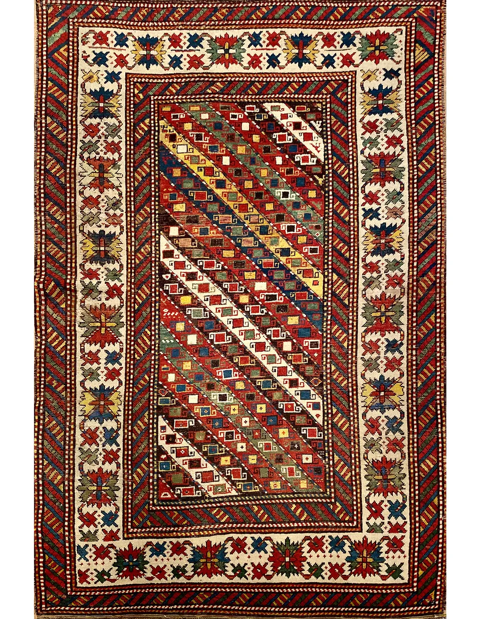 illulian-shirwan-ganje-tappeto-nomad-212-x-130-cm-caucaso image 1