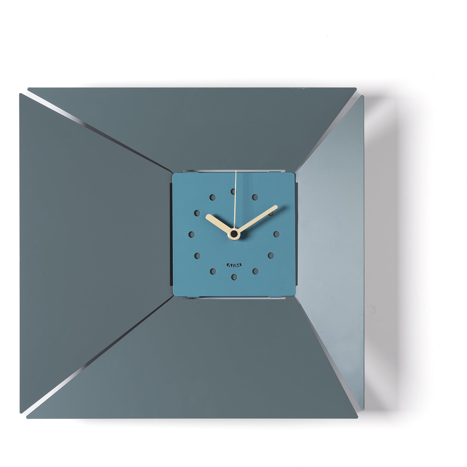 arti-mestieri-illusio-orologio-da-parete-minimal-quadrato-42x5x40-cm image 6