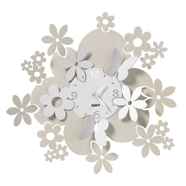 arti-mestieri-daisy-orologio-da-parete-particolare-fiori image 1