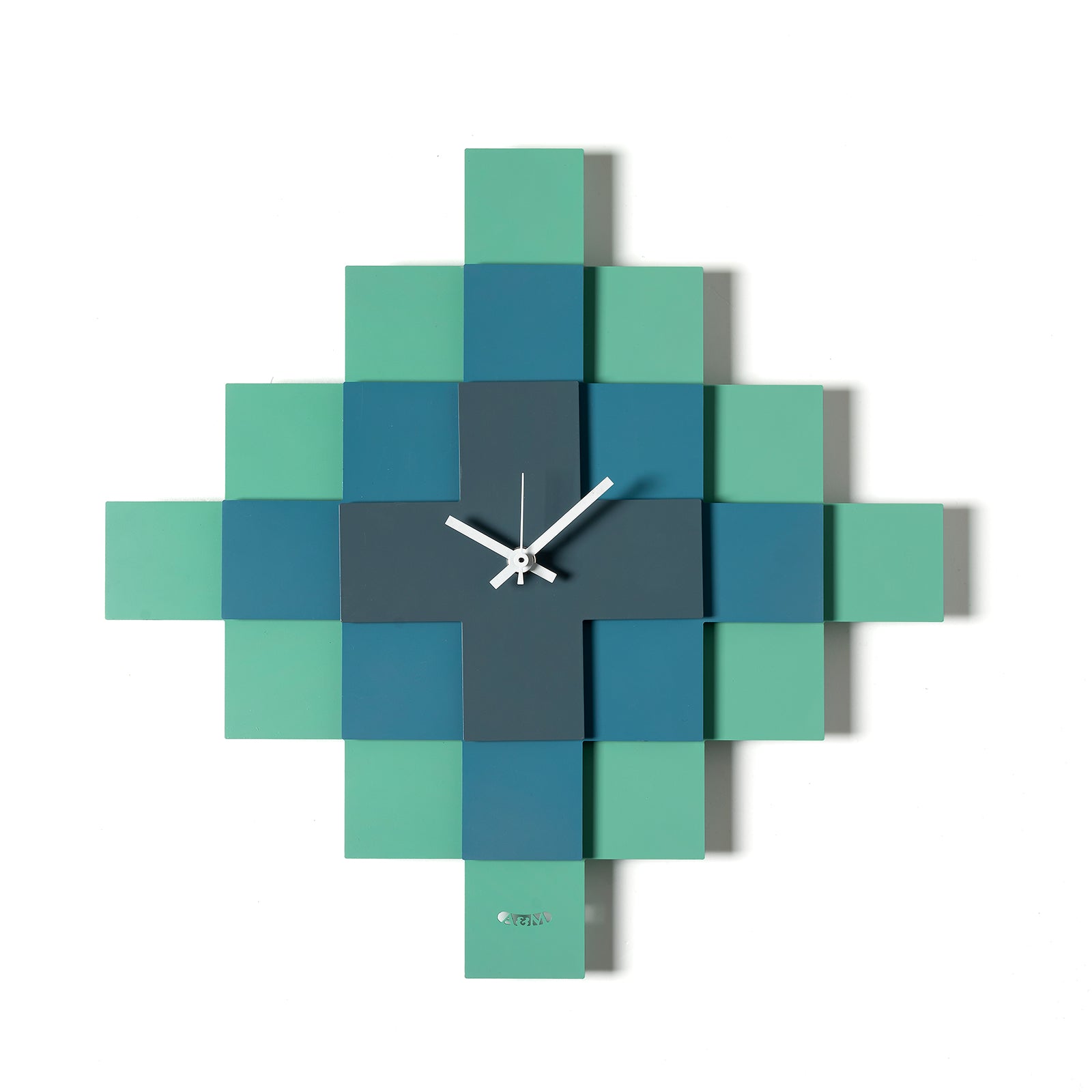 arti-mestieri-mosaico-orologio-di-design-geometrico image 1
