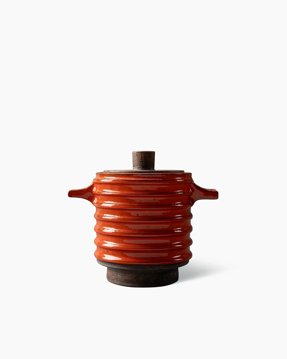bitossi-ceramiche-scatola-per-tabacco-e-pipe-1960-riedizione-2008-limited-editio image 1