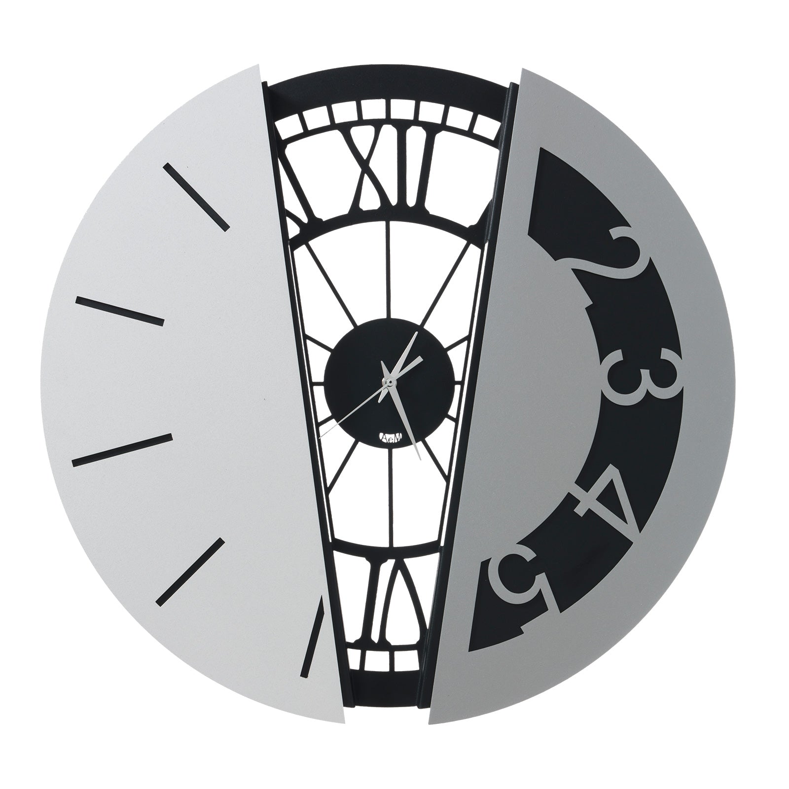 arti-mestieri-orologio-da-parete-composto-metamorphosi-50-cm image 1