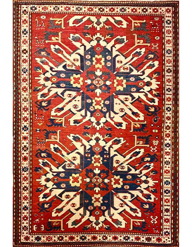 illulian-kasak-adler-tappeto-caucasico-217x145-cm image 1