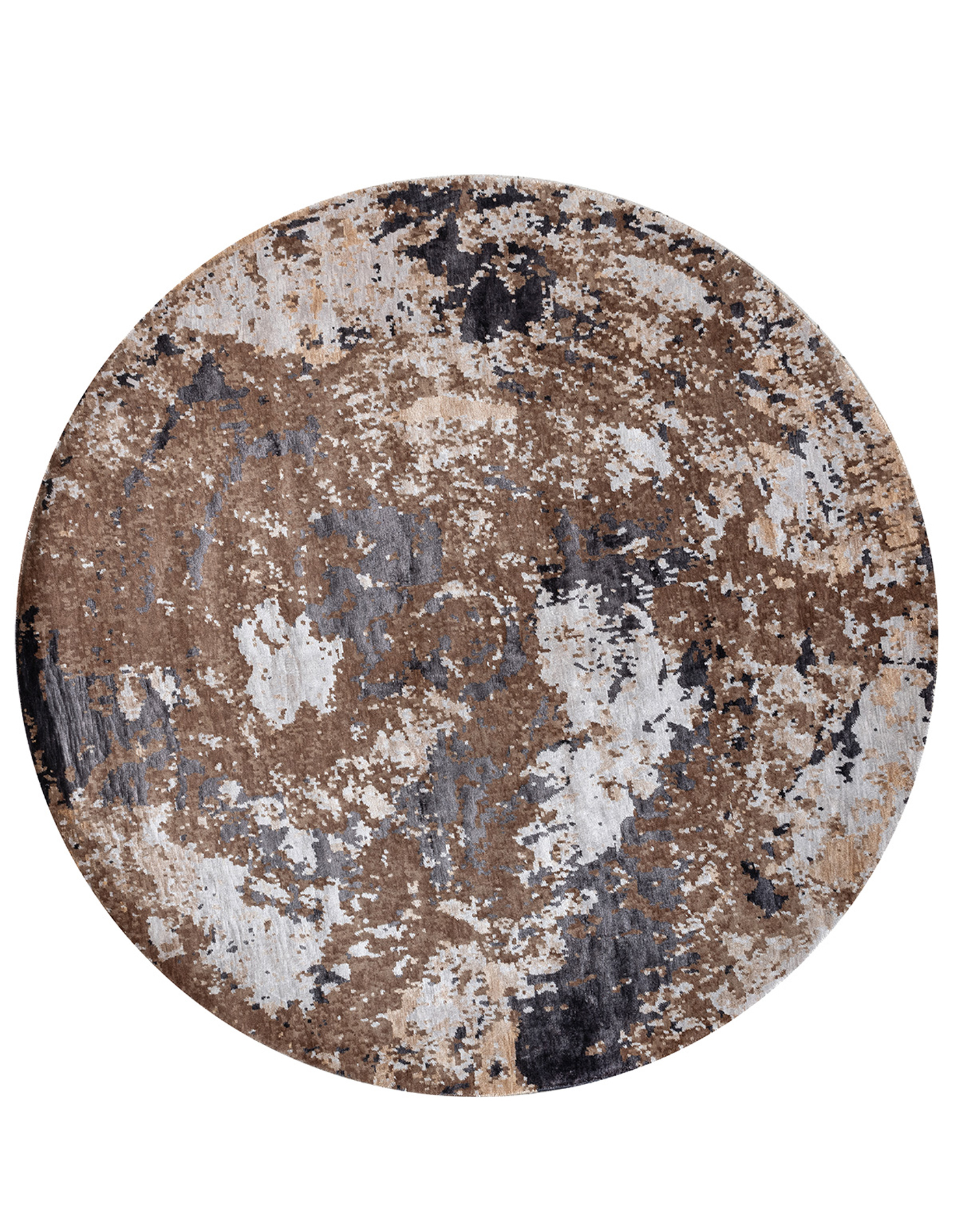 illulian-raw-tappeto-250x250-cm-lana-e-seta image 1