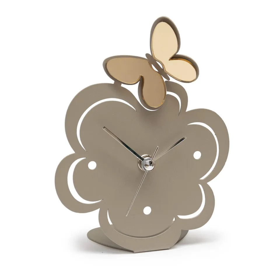 arti-mestieri-bomboniera-orologio-farfallina-13x17-cm-ferro image 1