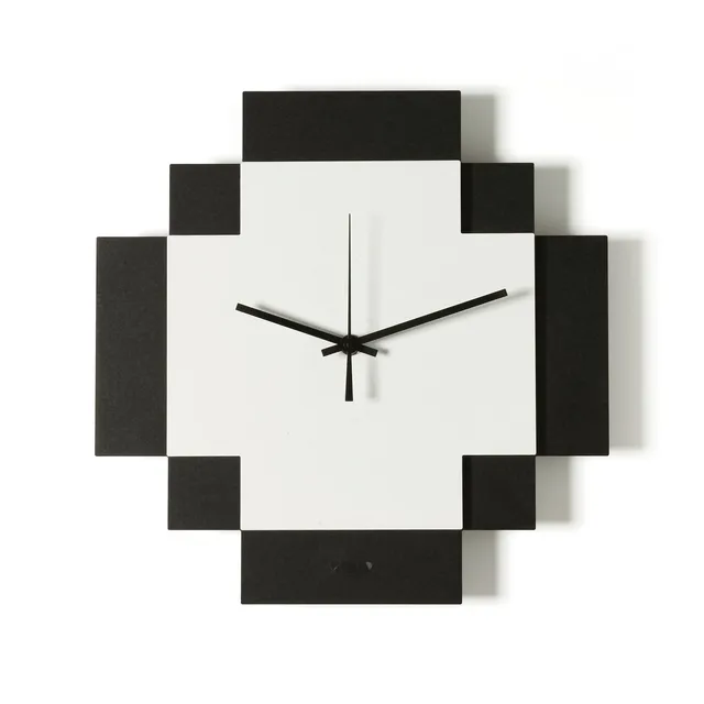 arti-mestieri-tetris-orologio-da-parete-geometrico-in-ferro image 1