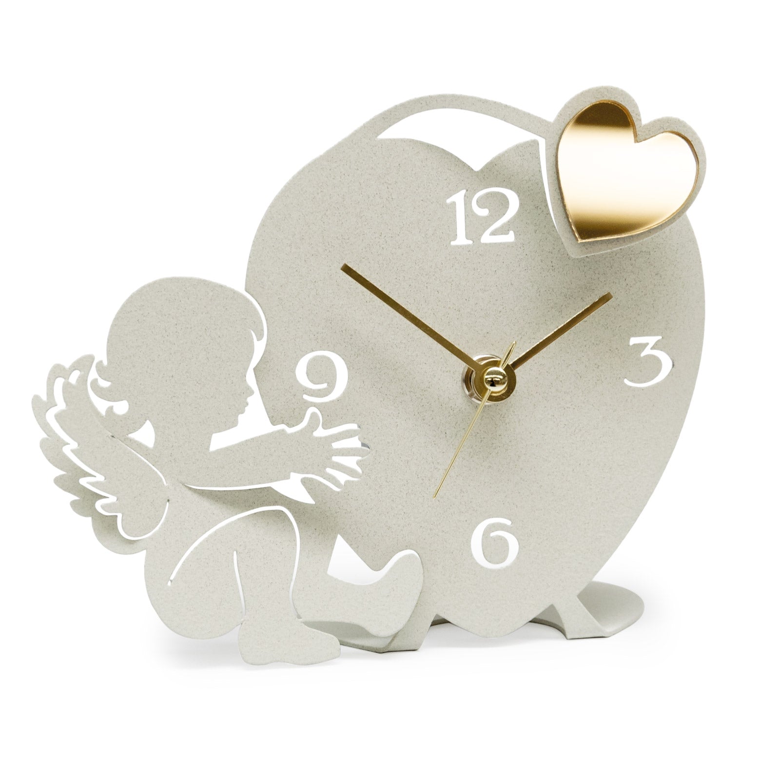 arti-mestieri-bomboniera-orologio-angioletto-decorato-16x14-cm image 2