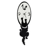 arti-mestieri-orologio-da-parete-crazy-tommy-gatto image 3