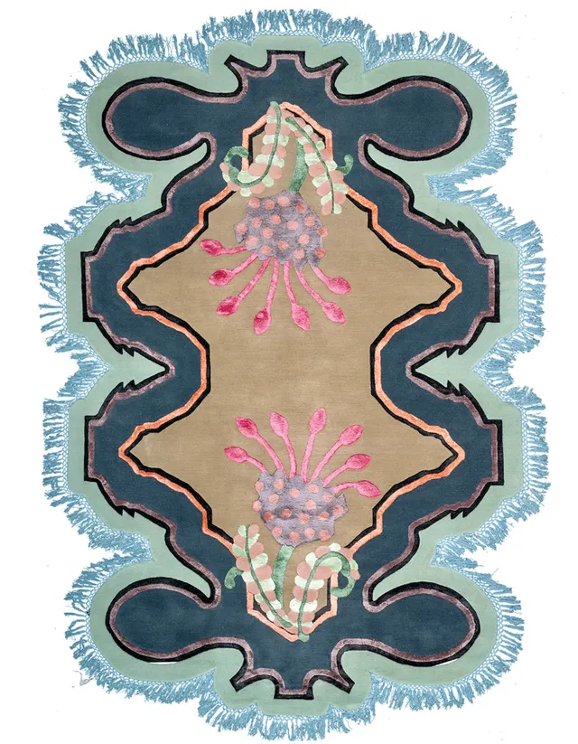 illulian-multifarious-flora-vol-ii-tappeto-fatto-a-mano image 1