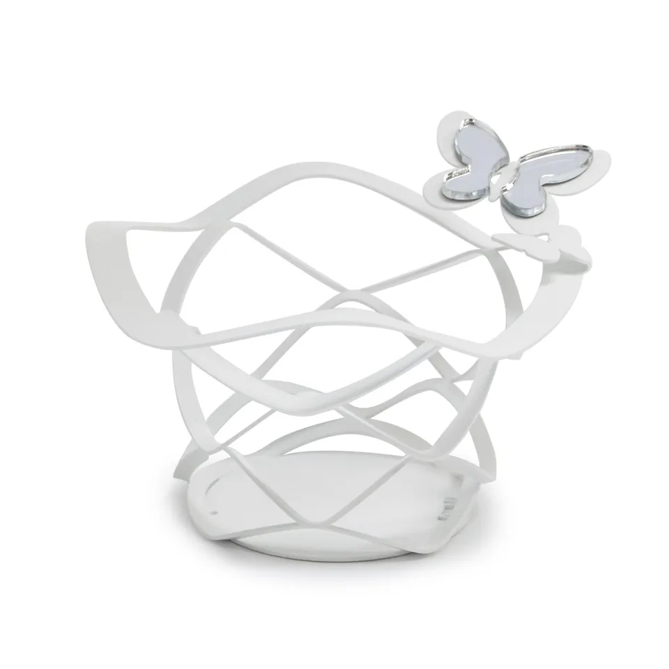 arti-mestieri-butterfly-basket-bomboniera-cestino-in-ferro-13x5-cm image 1