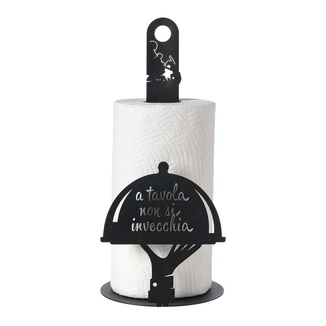 arti-mestieri-a-tavola-non-si-invecchia-porta-rotolo-cucina image 1