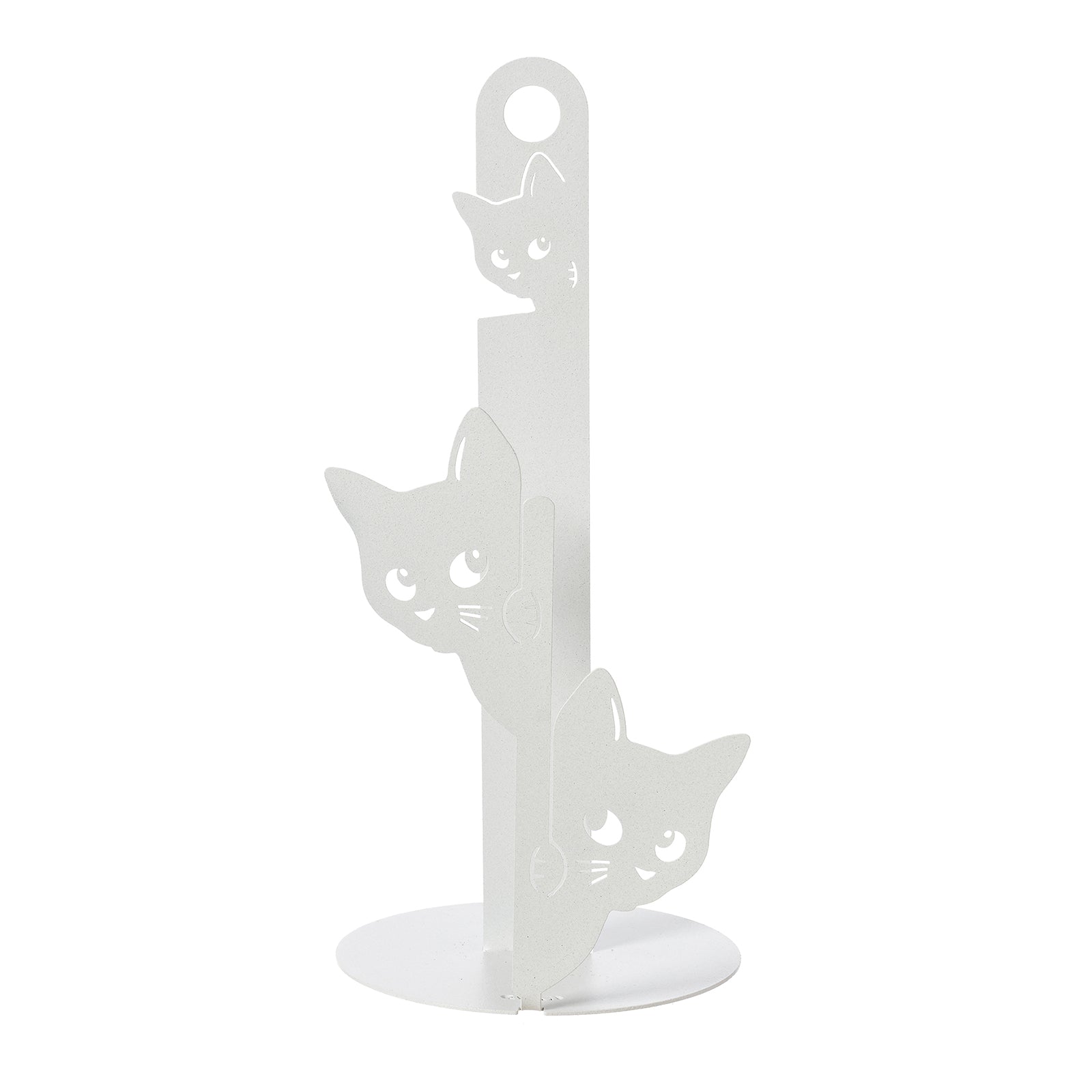 arti-mestieri-portarotoli-da-cucina-silvestro-gatto-in-ferro image 6