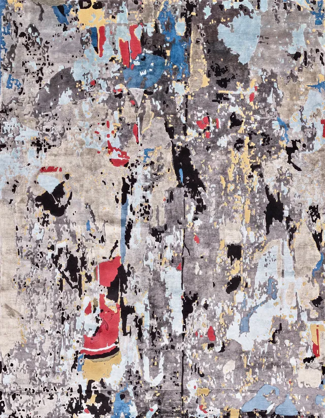 illulian-wallpaper-tappeto-368x268-cm-lana-e-seta-gold-100 image 1