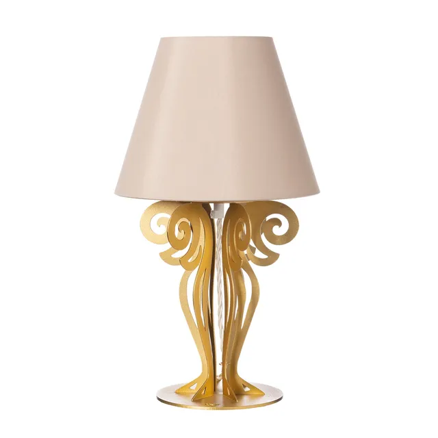 arti-mestieri-circeo-lampada-da-tavolo-con-paralume image 1