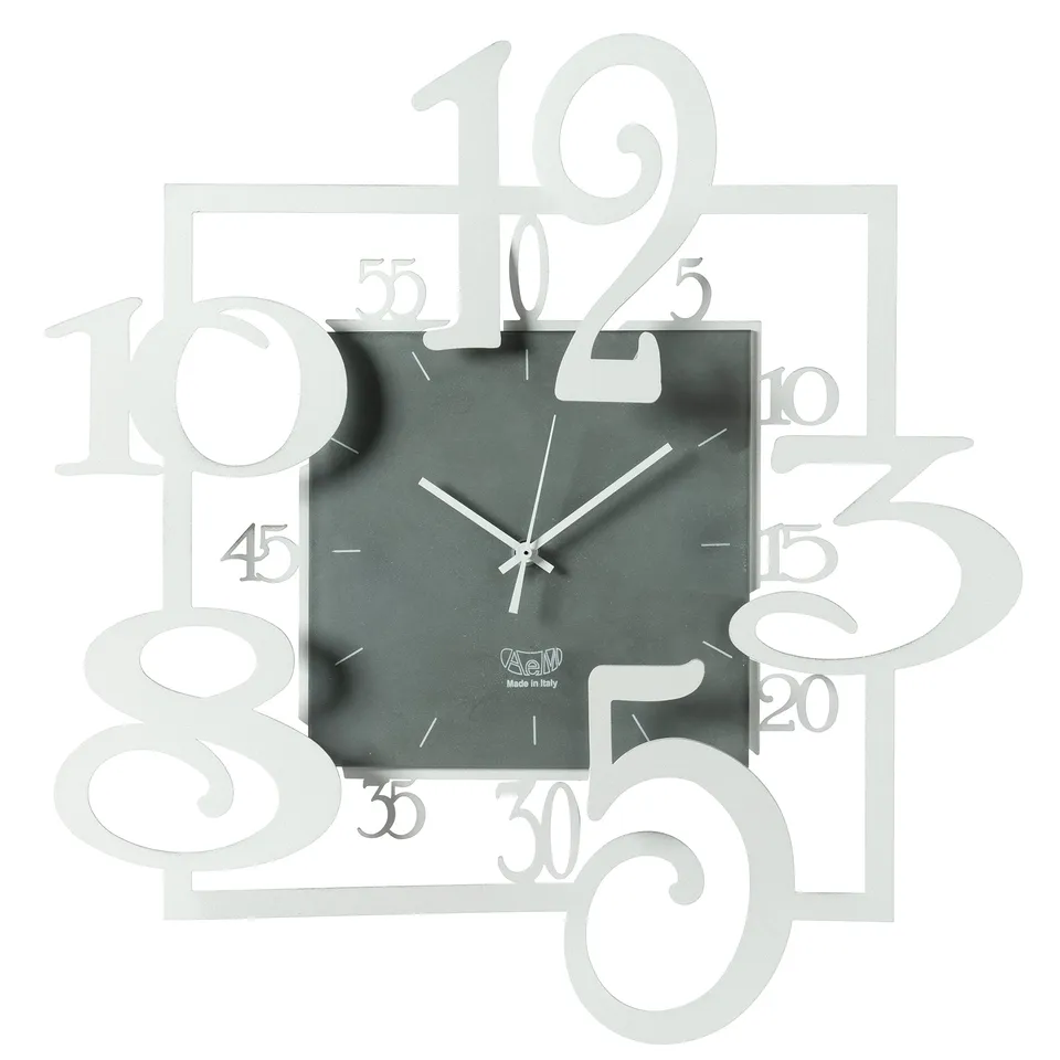 arti-mestieri-amos-orologio-da-parete-irregolare-in-ferro image 1