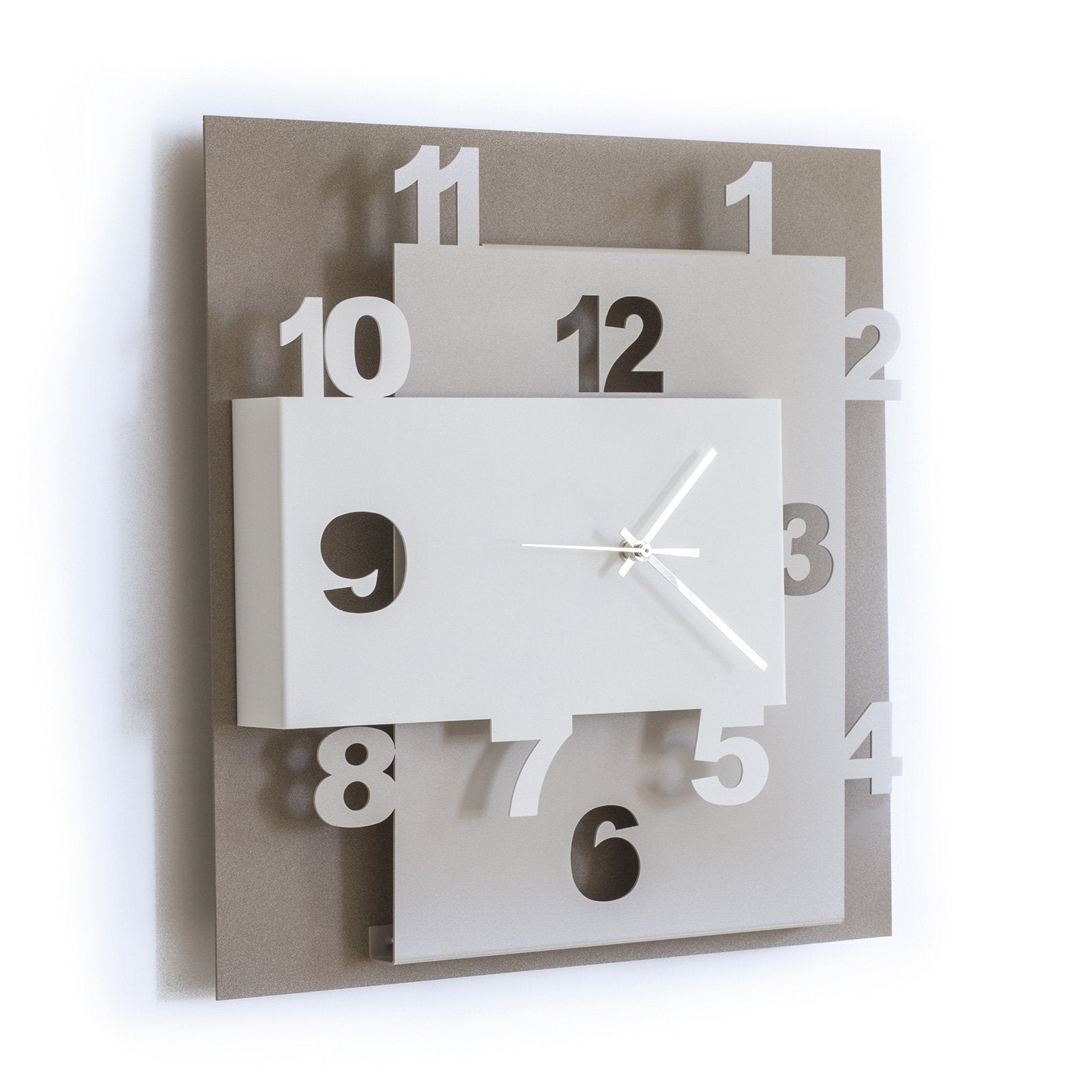 arti-mestieri-ziggurat-orologio-da-parete-moderno-40x40-cm-a-3-livelli image 3